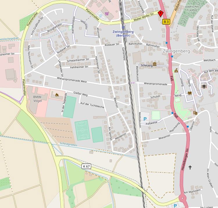 Daten von OpenStreetMap