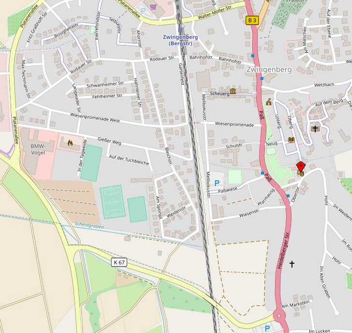 Daten von OpenStreetMap