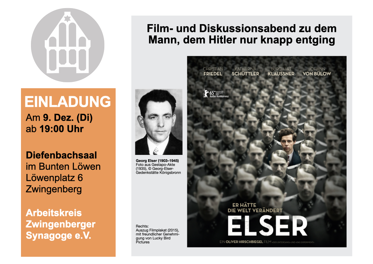 Elser – Er hätte die Welt verändert